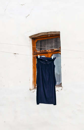 A girl in the window