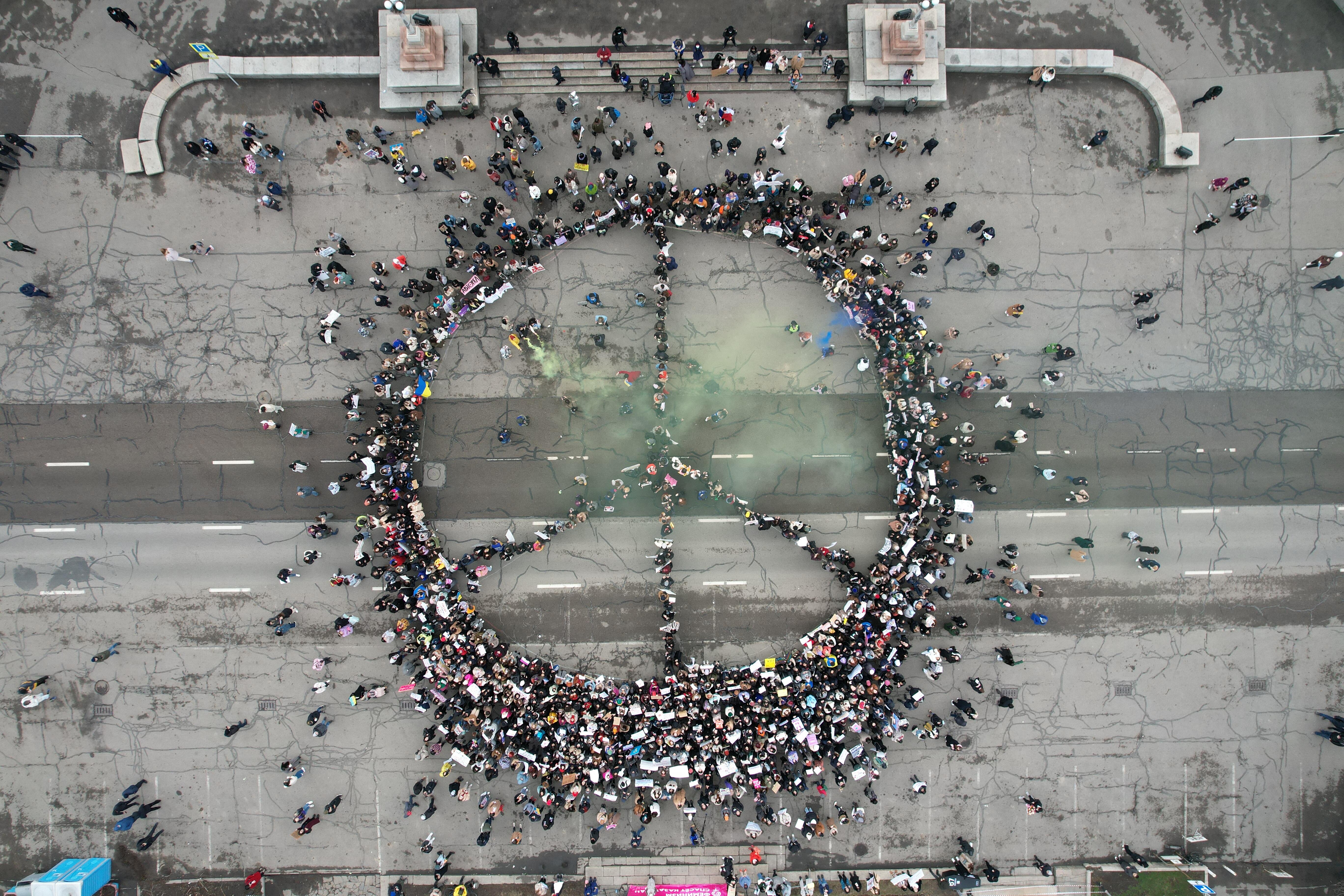 Митинг 8 марта в Алматы